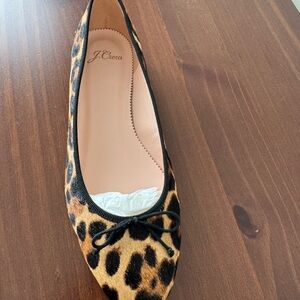 NEVER WORN - NWT - J. Crew Animal Print Women's Flats